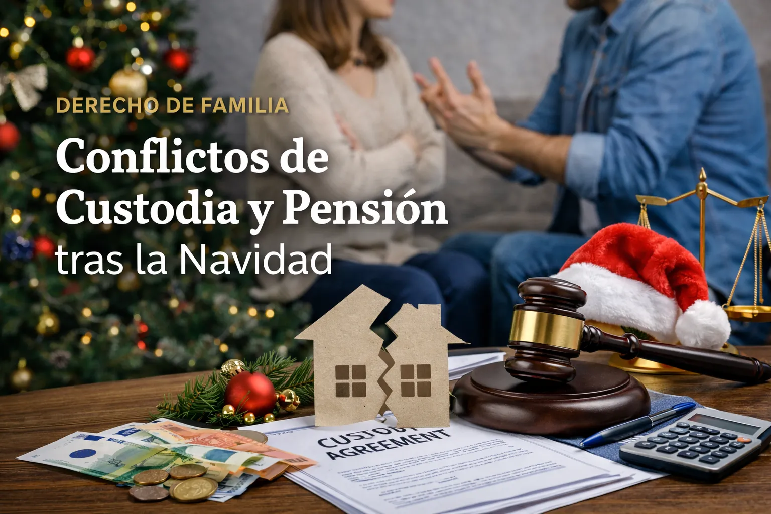 conflictos de custodia tras la navidad bidon abogados